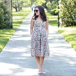 Jcrew Liberty print dress